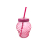 Fruit-shaped Glass Straw Cup YD-CUP-086