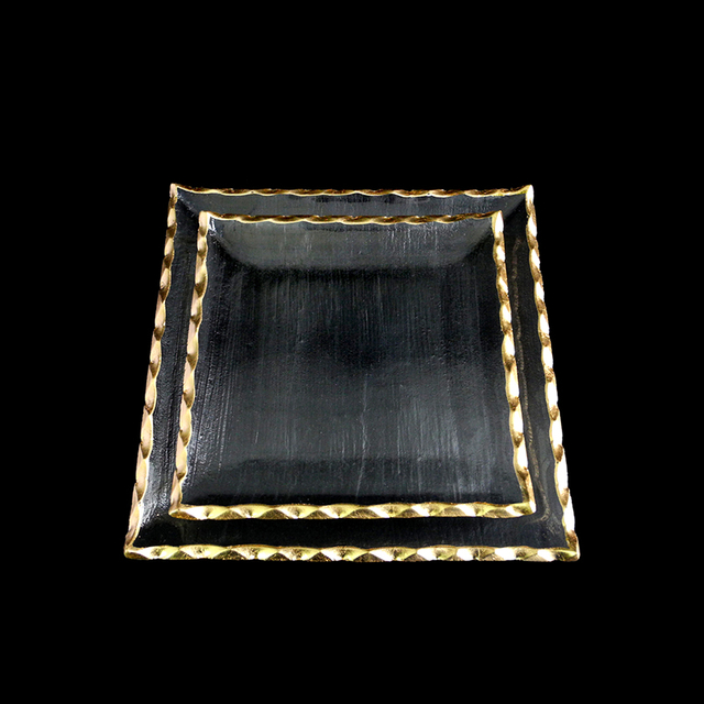 Square Gold-painted Hot Bending Plate YD-HBP-029