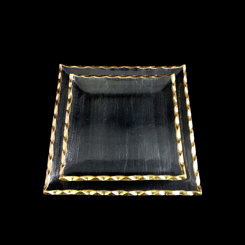Square Gold-painted Hot Bending Plate YD-HBP-029