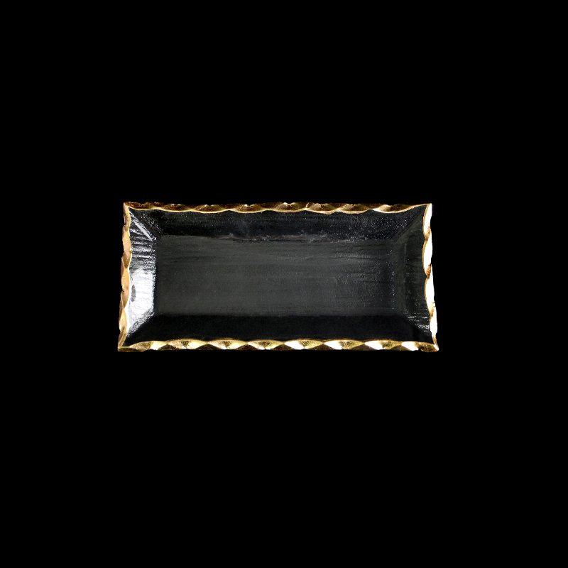 Rectangular Gold-painted Hot Bending Plate YD-HBP-015