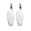 Embossed Special-shaped Glass Oil Bottle YD-OVB-015