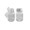 Embossed Glass Storage Jar YD-STJ-036