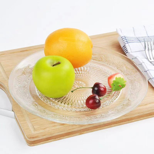 Relief Pattern Glass Plate YD-GLSP-002