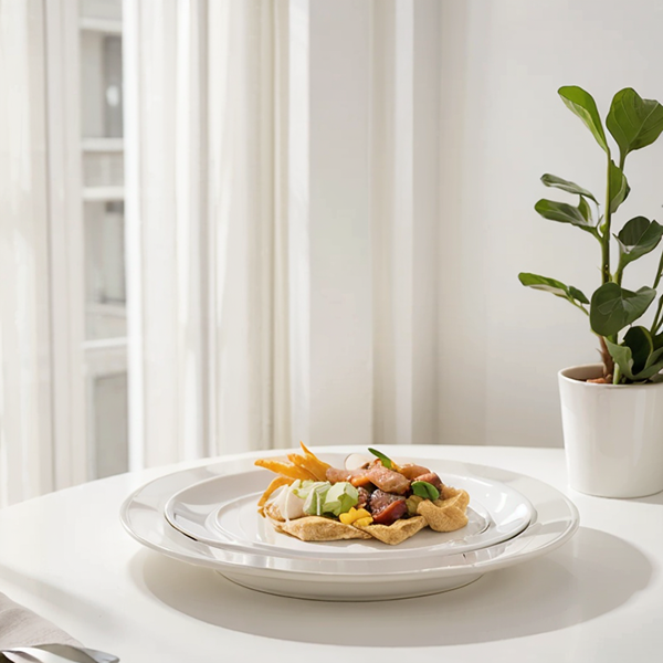 The Glass Plate Transforming Everyday Dining into A Visual Delight.