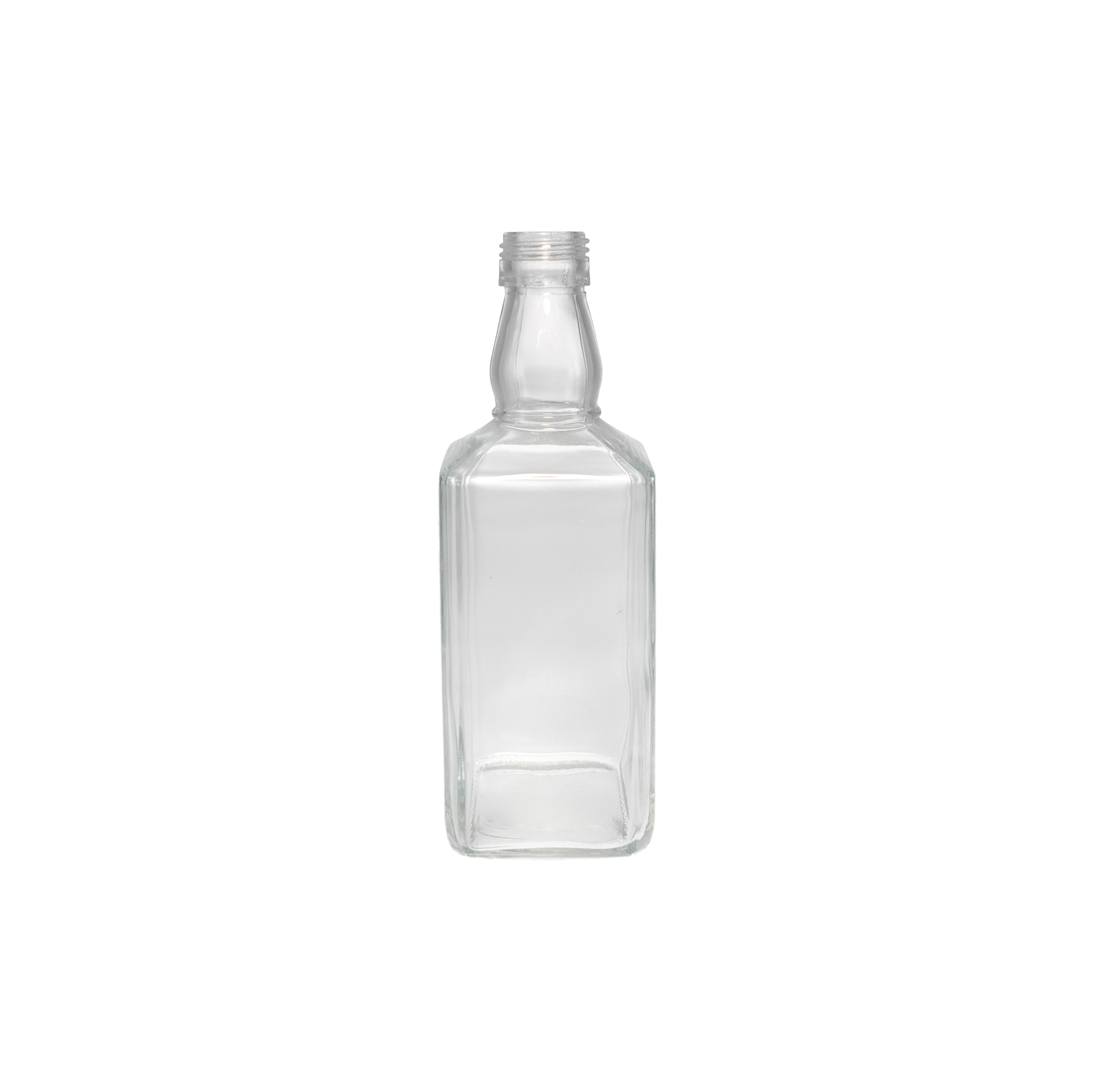 Square Bottle with A Round Neck Glass Bottle YD-BOT-023