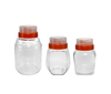 Red Lidted High Borosilicate Glass Honey Storage Jar YD-STJ-110