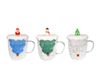 Christmas-themed Borosilicate Glass Cup YD-CPU-105
