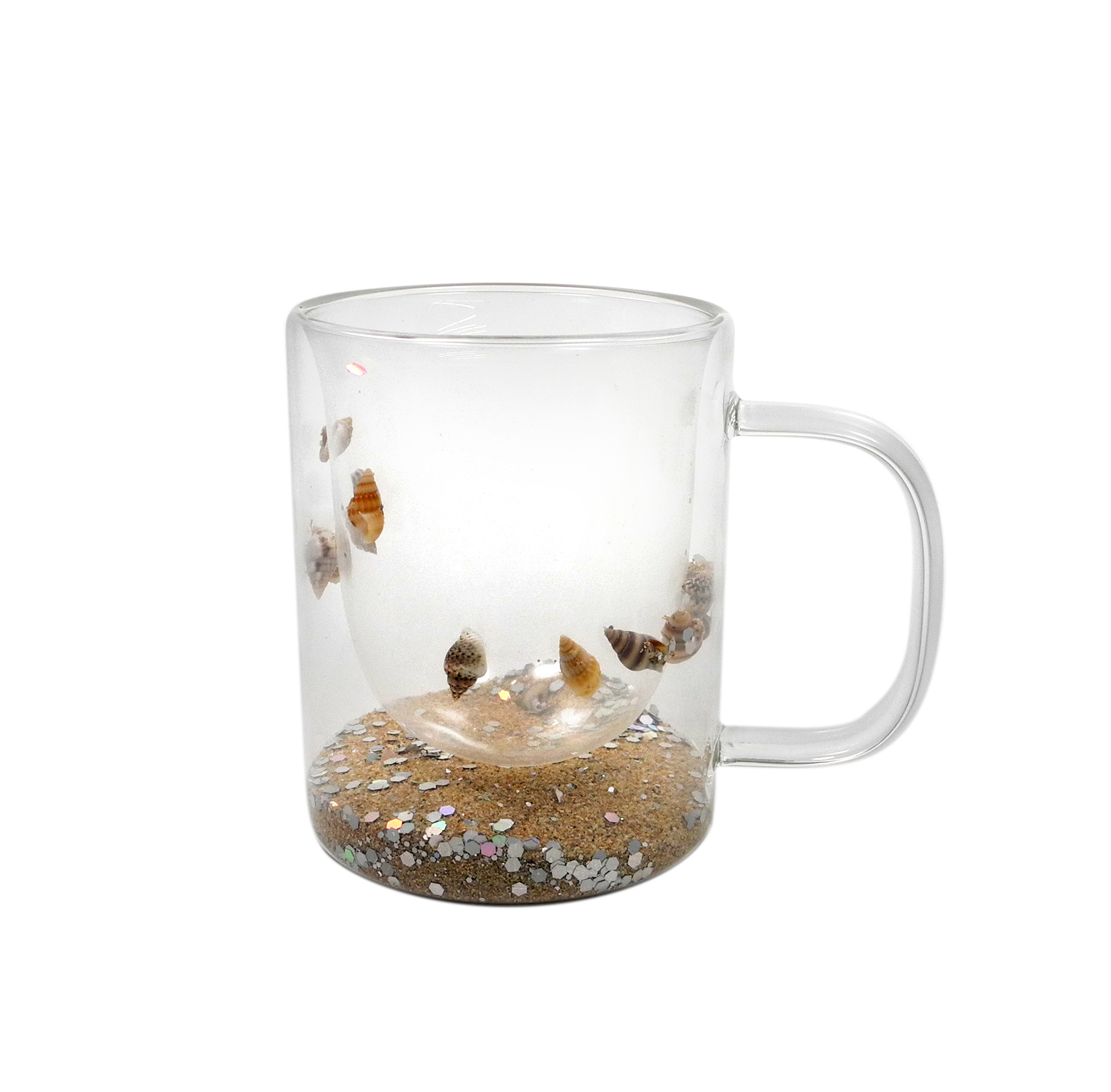 Multi-style Theme Double-layer High Borosilicate Glass Cup YD-CPU-118