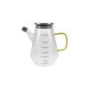 Polished Surface Scale Line High Borosilicate Glass Kettle YD-KEL-003