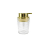Glass Relief Stainless Steel Pressing Head Bathroom Bottle YD-BC-031