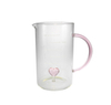 Special-shaped Cup Holder with High Borosilicate Glass Cup YD-CPU-128