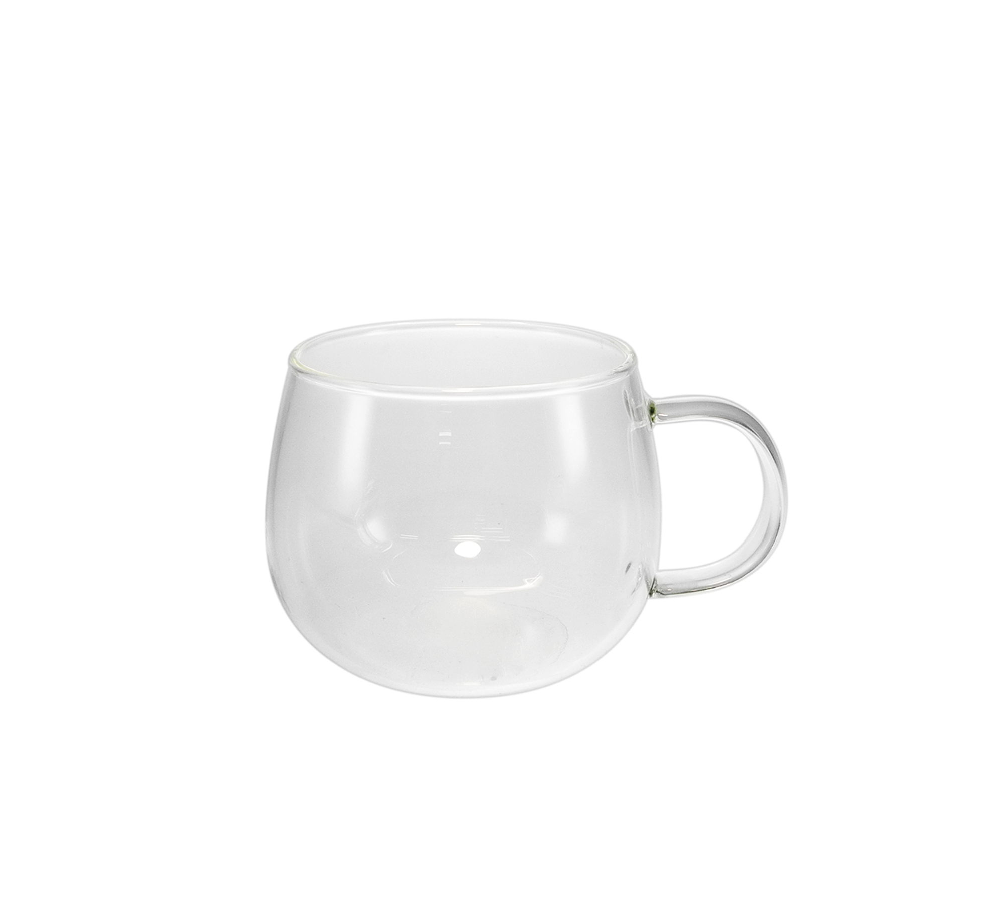 Colorful Cute Glass Cup with Handle Made of High Borosilicate Glass YD-CPU-122