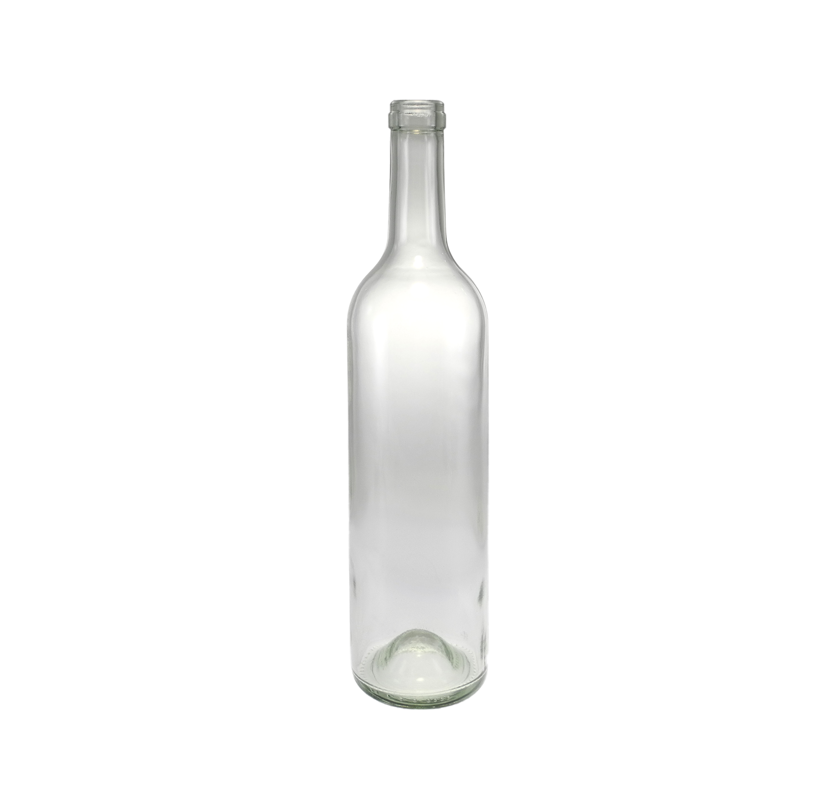 Transparent Non-relief Glass Wine Bottle YD-OW-013