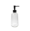 Transparent Vertical Striped Bathroom Bottle YD-BC-020