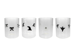 Halloween-themed Borosilicate Glass Cup YD-CUP-133