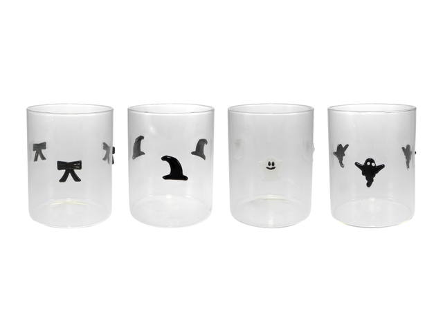 Halloween-themed Borosilicate Glass Cup YD-CUP-133
