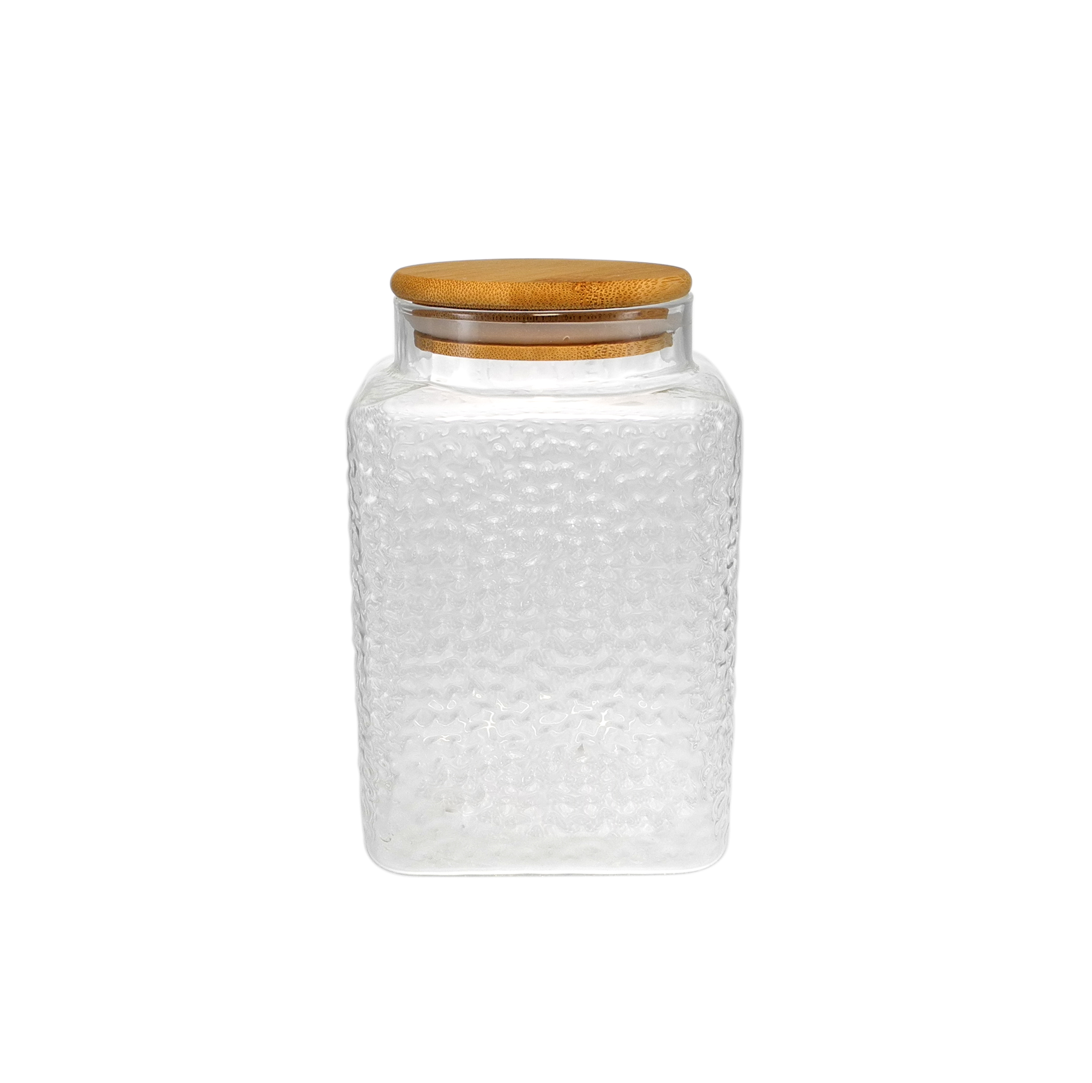 Dot-relief High Borosilicate Glass Storage Jar YD-STJ-086