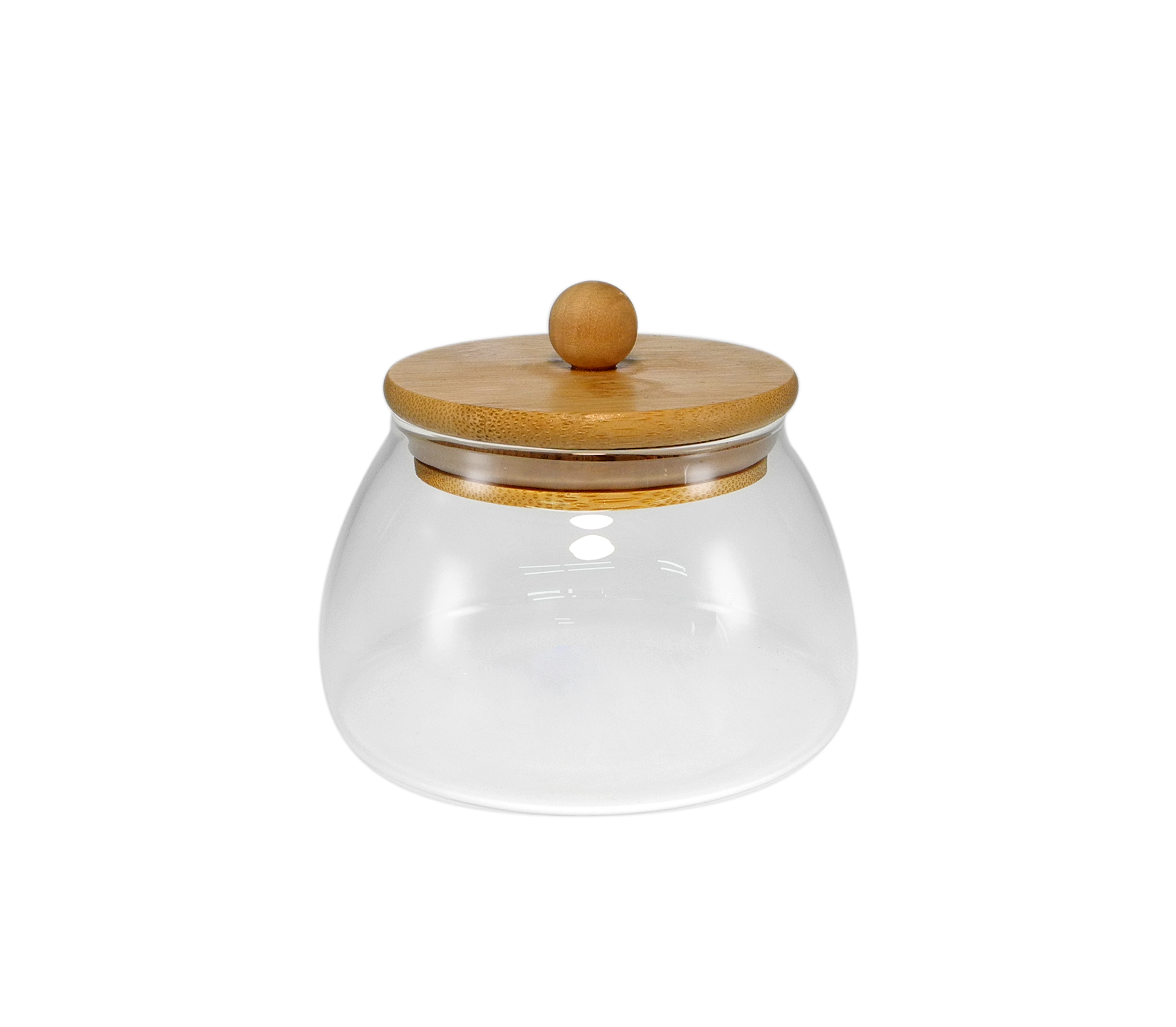 Cylindrical High Borosilicate Glass Storage Tank YD-STJ-087