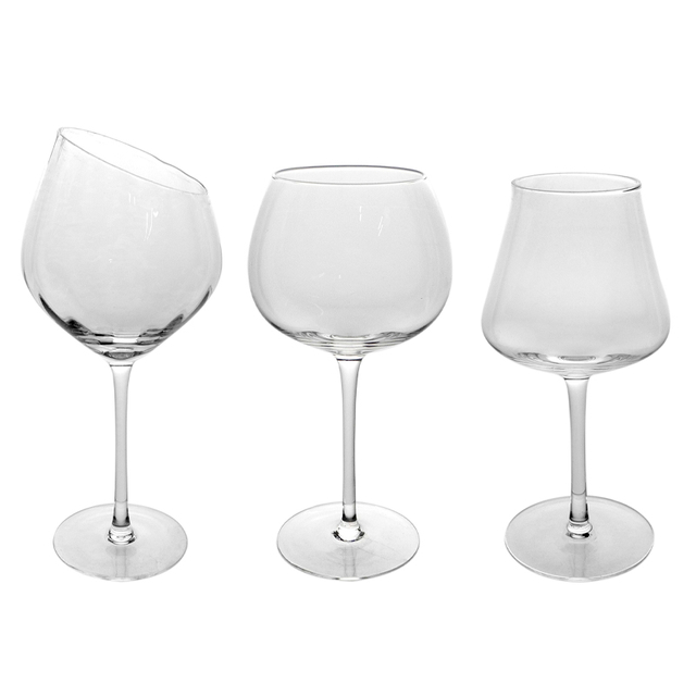 Transparent Red Wine Glass YD-PTC-036