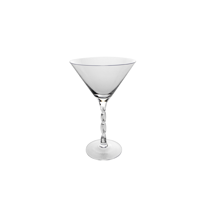 Transparent Triangular Cocktail Glass YD-PTC-049
