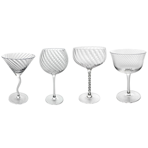 Twill Texture Wine Glass YD-PTC-058