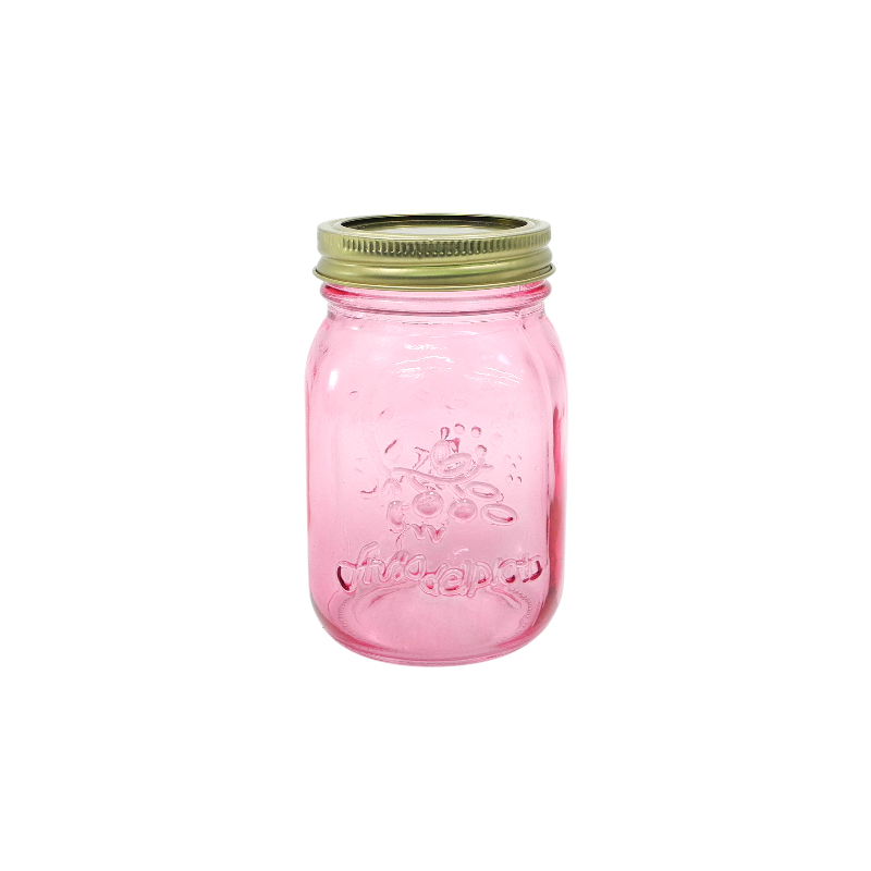 Spray-painted Pattern Storage Jar YD-STJ-050