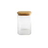 Square Vertical Striped High Borosilicate Storage Jar YD-STJ-068