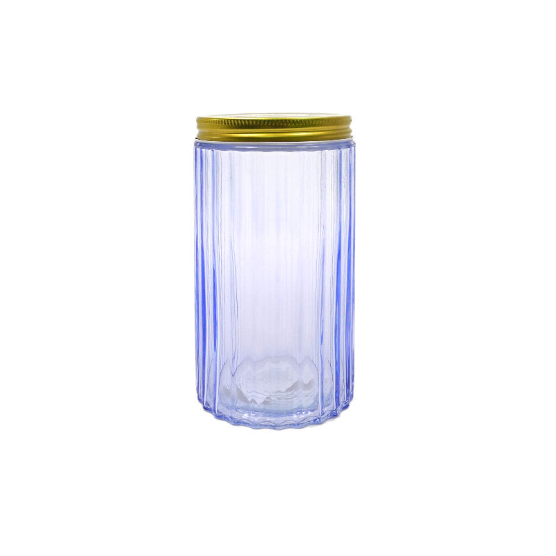 Painted Glass Storage Jar YD-STJ-047 