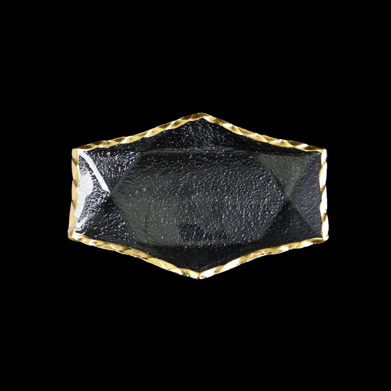 Hexagonal Gold-painted Hot Bending Plate YD-HBP-009