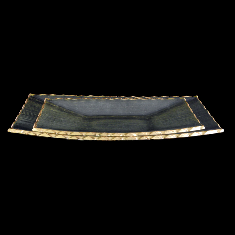 Rectangular Gold-painted Hot Bending Plate YD-HBP-019
