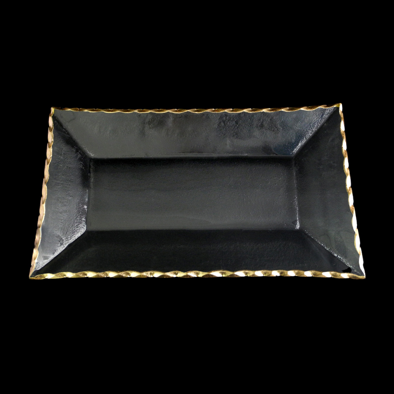 Rectangular Gold-painted Hot Bending Plate YD-HBP-016