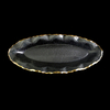 Oval Gold Painted Hot Bending Plate YD-HBP-013