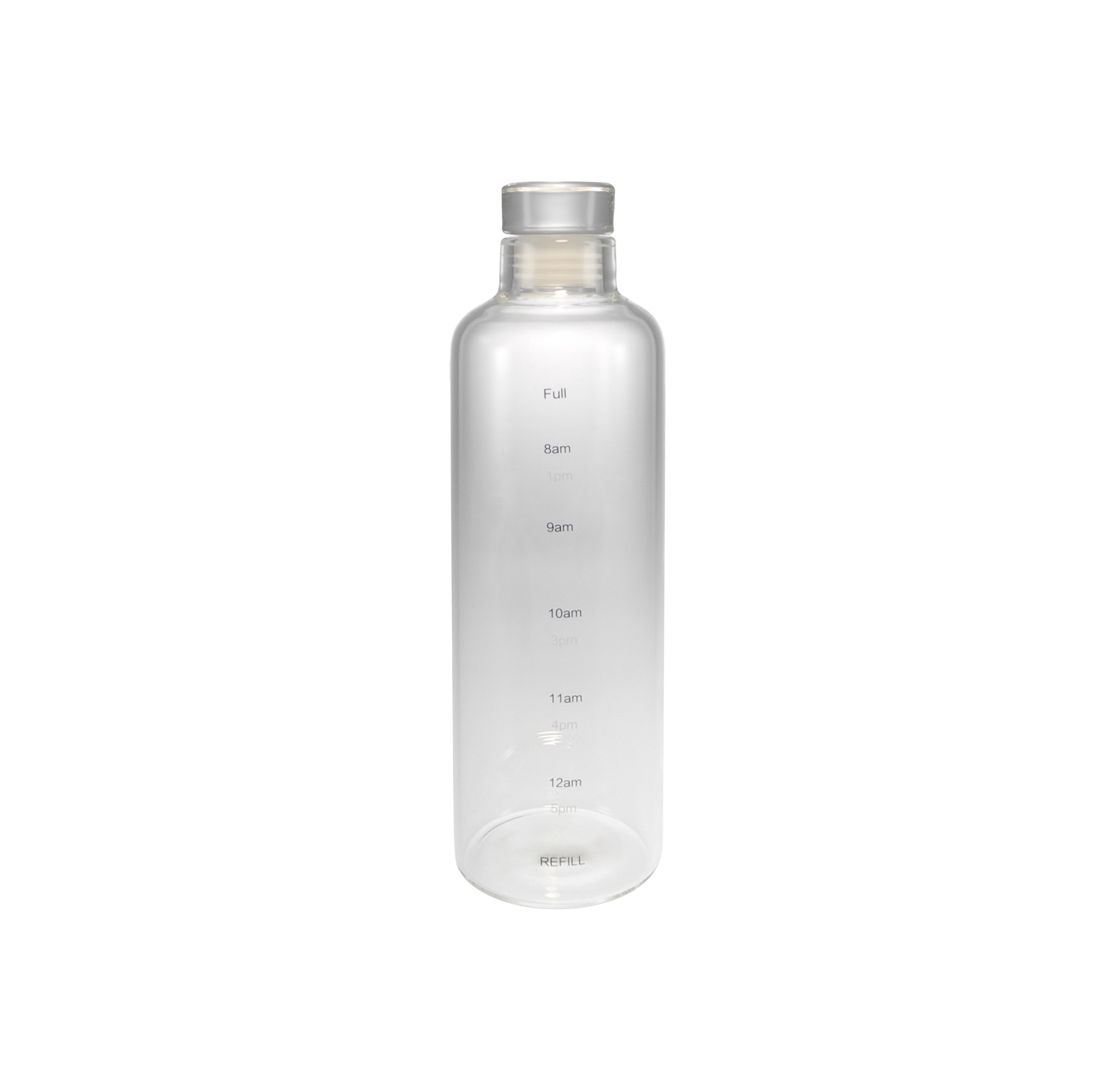 Glass Bottle with Scale Lines YD-BOT-025