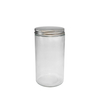 Silver Stainless Steel-colored Lid, without Embossed Patterns, High Borosilicate Glass Storage Jar YDS-STJ-156