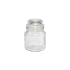 Special-shaped Large-bottle-mouth Wooden Lid High-boron-silica Glass Storage Jar YD-STJ-163
