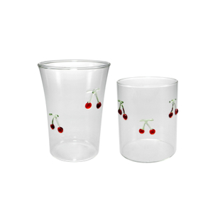 Cherry-shaped Borosilicate Glass Cup YD-CUP-139