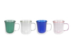 Colored Glass Cup with Handle And High Borosilicate Glass Material YD-CUP-137