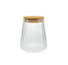 Dot-relief High Borosilicate Glass Storage Jar YD-STJ-086