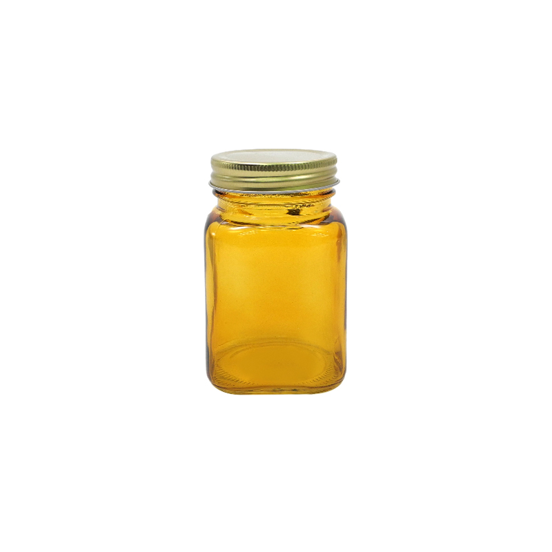 Square Spray-painted Storage Jar YD-STJ-051
