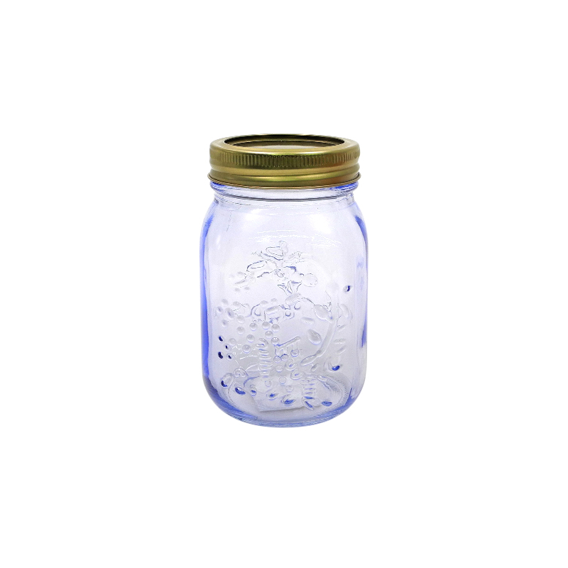 Spray-painted Pattern Storage Jar YD-STJ-050