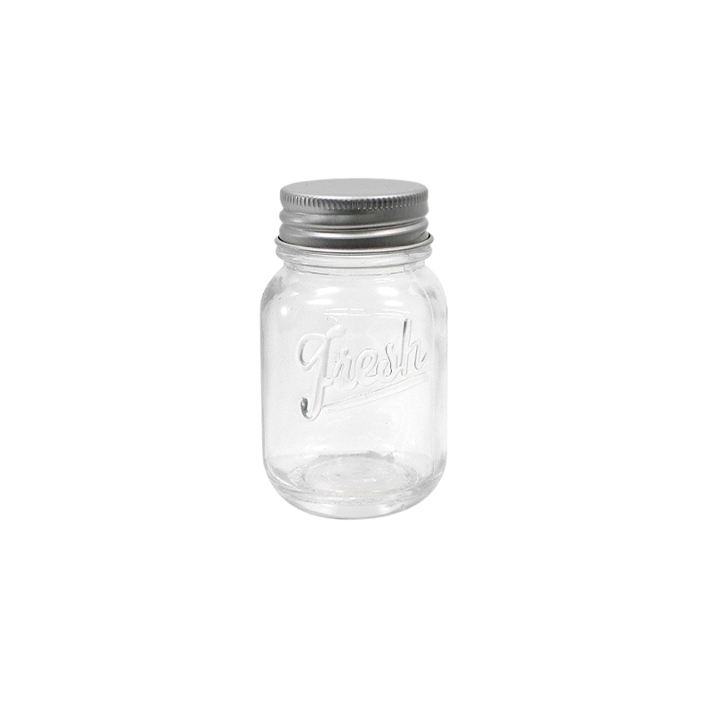Exposed Material Silver-covered Storage Jar YD-STJ-056