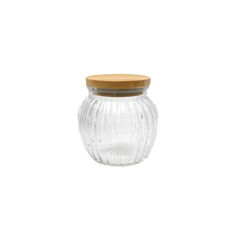 Small Storage Jar with Wooden Cover YD-STJ-066