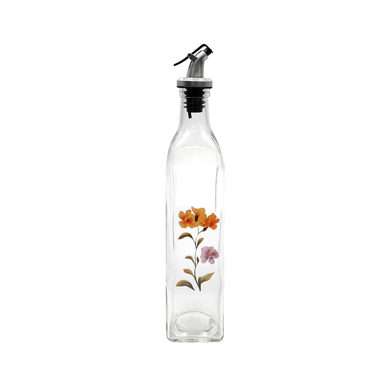 A Single Sticker Glass Oil Bottle YD-OVB-032