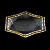 Hexagonal Gold-painted Hot Bending Plate YD-HBP-009