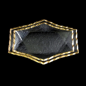 Hexagonal Gold-painted Hot Bending Plate YD-HBP-009