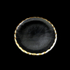 Circular Pattern Gold-painted Hot Bending Plate YD-HBP-028