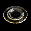 Round Inner Groove Gold Painted Hot Bending Plate YD-HBP-023