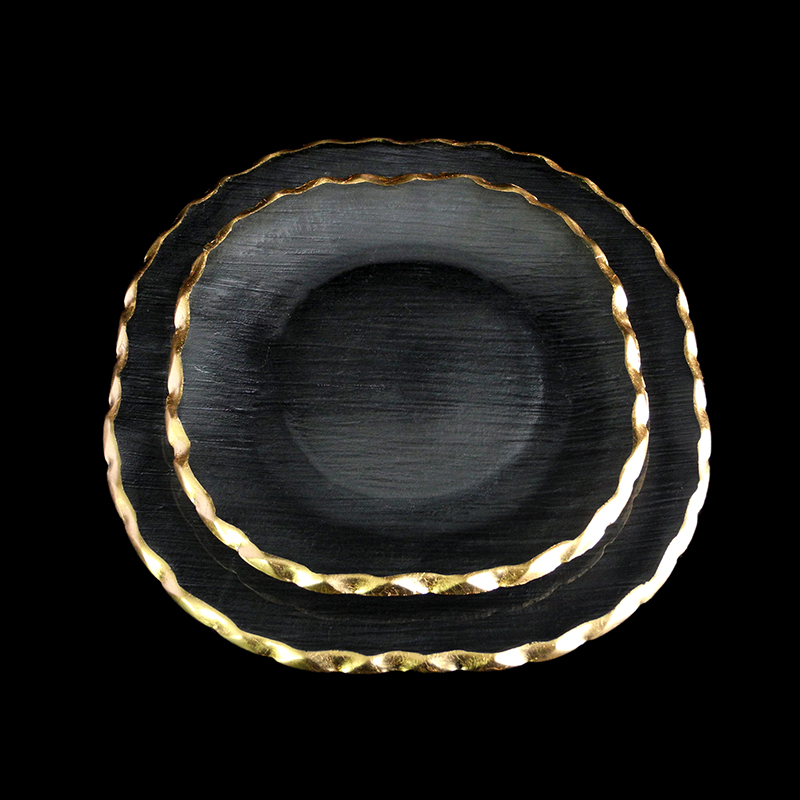 Rounded Gold Hot Bending Plate YD-HBP-031