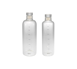 Glass Bottle with Scale Lines YD-BOT-025
