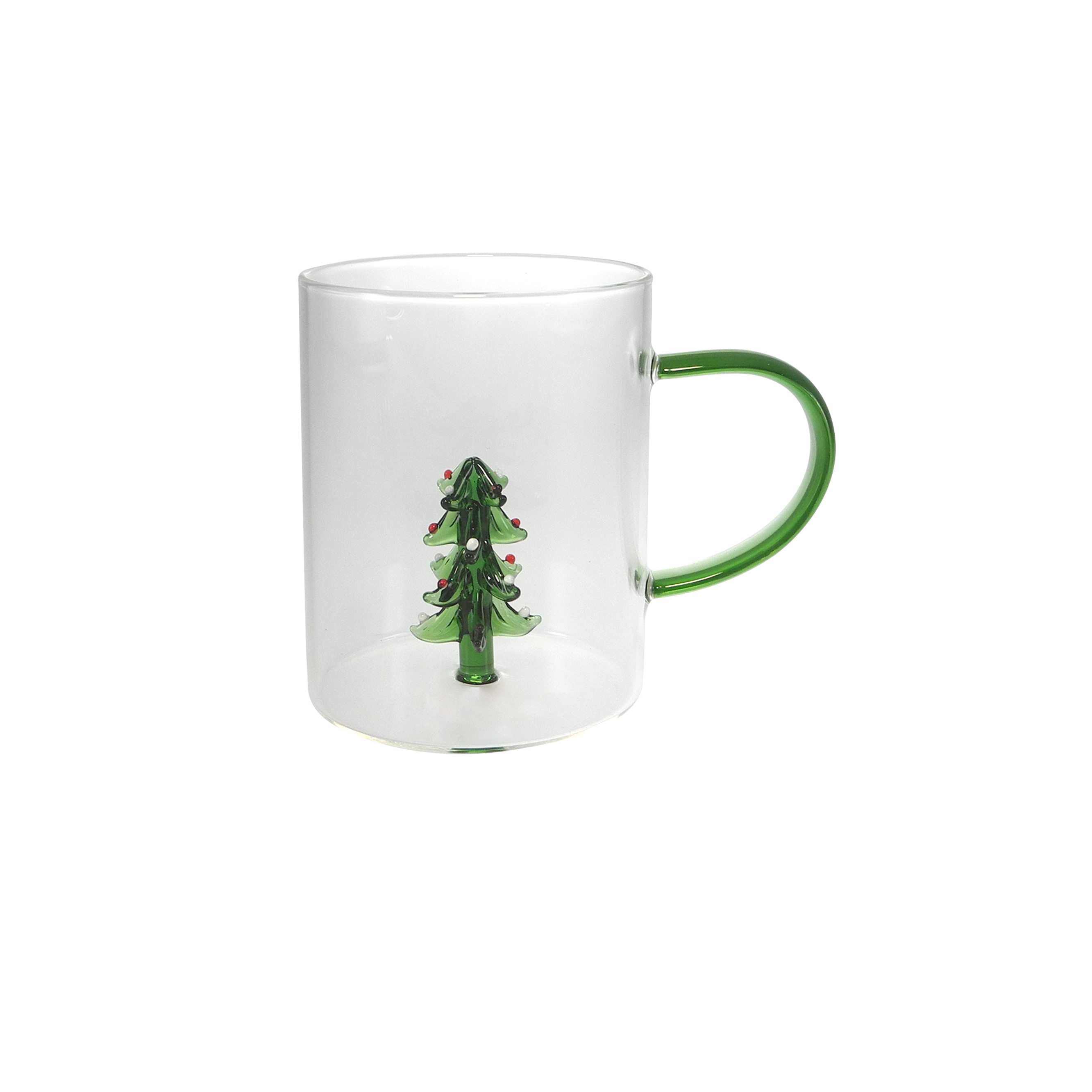 Internal Cute Decorative Cylindrical High-boron-silica Glass Cup YD-CPU-098